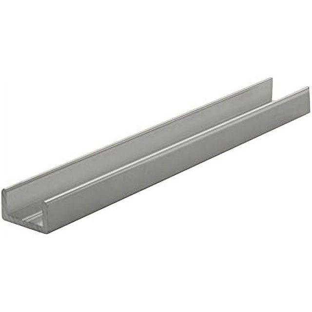 sdcr12bn crl brushed frameless shower door aluminum regular uchannel