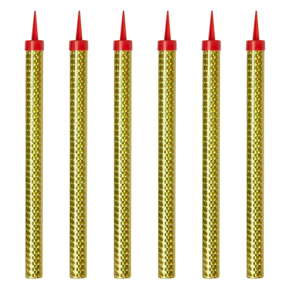 sdghg Gold Birthday Candles, Cakes-Birthday Decoration Candles, for Birthday Party, Christmas Party, Banquet, Celebration, Wedding, Anniversary, Prom, Comedy Shows