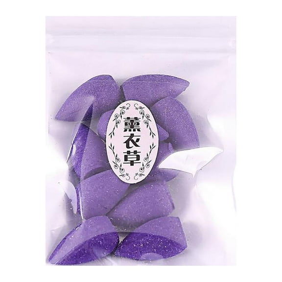 sdhkgrrt 10Pcs Backflow Incense Cones,Backflow Incense Cones, Ceramic Censer Incense, Natural Wood Powder Cones, Aromatic Incense for Relaxation, Sleep Aid, Home Living Room, Office Use