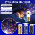 thumbnail image 1 of sdhkgrrt 1Pcs Rechargeable Retractable Led Lantern, Rechargeable Portable LED Camping Lantern, Starry Sky Projection Night Light Outdoor Activities, Usb Power Output Emergency Flashlight, 1 of 9