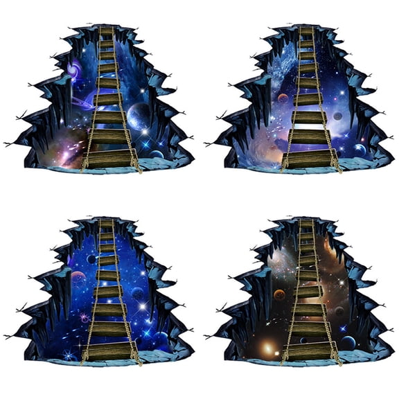 sdhkgrrt 1Pcs Wall Sticker, Removable Wall Sticker, 3D Wall Decal for Room, Vinyl Art Decor for Home, DIY Wall Mural for Living Room, Peel and Stick Wall Decor, Home Makeover Sticker