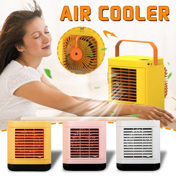 sdhkgrrt 1Pcs Water Fan, Desktop Air Cooler, Type-C Portable Conditioner, Personal Evaporative Cooler, for Dorm, Office, Small Room, Summer, with Cool Mist, Low Noise