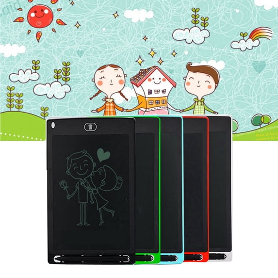 sdhkgrrt 2Pcs LCD Writing Tablet, 8.5 Inch Electronic Notepad forKidsOffice Home, Reusable Drawing Board with Stylus Pen, Erasable Digital Memo Pad for Study Writing Practice Sketching