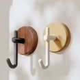thumbnail image 1 of sdhkgrrt 2Pcs Strong Adhesive Wall Hooks, Strong Adhesive Wall Hooks, Heavy Duty Removable Hanging Hooks, No Drill Damage Free Home Organization, Space Saving Bathroom Kitchen Storage Solution, 1 of 9