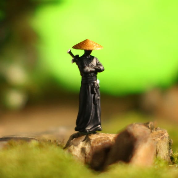 sdhkgrrt 3Pcs Car Dashboard Decor,Knight Errant Sculpture, Youxia Car Dashboard Ornament, Unique Office Desk and Home Decor, Ancient Style Figurine for Collectors