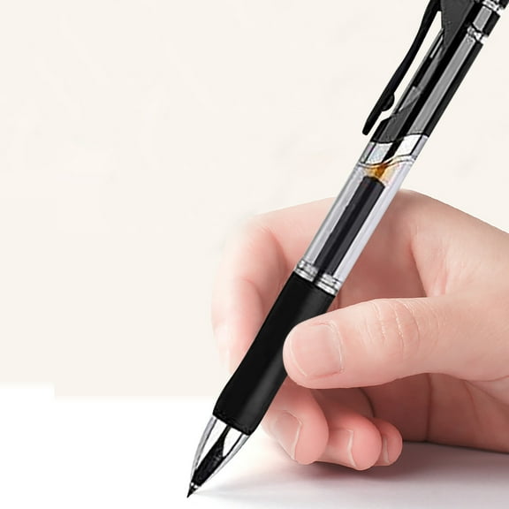 sdhkgrrt 3Pcs Large Capacity Exam Pens,Premium Clicker Gel Pens, Large Capacity Exam Writing Pens, Viral TikTok Study Supplies, Smooth Writing Teen Stationery