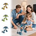thumbnail image 1 of sdhkgrrt 3Pcs Transformable CarToy, Transforming Truck Robot forKidsBoys, Engineering Vehicle Model with Mecha Robot Action Figure, Educational BuildingToyforChildrenToddlers Age 3 4 5 6 7 8 Years, 1 of 9