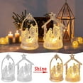 thumbnail image 1 of sdhkgrrt under $5 2Pcs LED Nativity Set, Acrylic LED Holy Family Ornament,Religious Christmas Luminous Decor,Transparent Nativity Scene Display,MaryBabyJesus Figure,Night Light Christmas Decor, 1 of 9