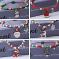 thumbnail image 1 of sdhkgrrt under $5 5Pcs Christmas Bracelet, Christmas Bracelet forGirls,Festive Friendship Hand Jewelry,Teen Christmas Gift Idea,Seasonal Holiday Accessory,Christmas Handpiece, 1 of 9