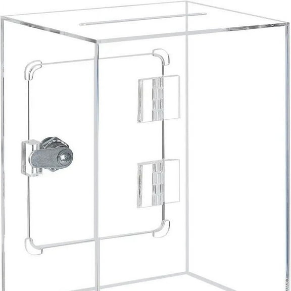 sdhkgrrt under $5 Acrylic Money Box, Acrylic Savings Box, Transparent Cash Bank with Lock, Money Saving Box for Bills, Motivational Savings Box, Gift for Special Occasions