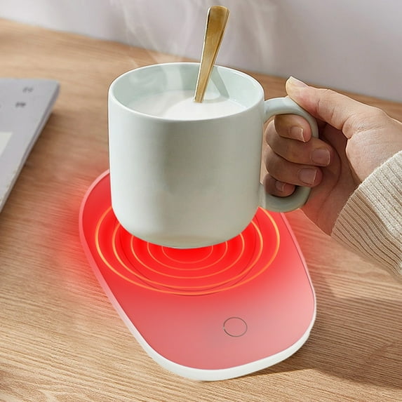 sdhkgrrt under $5 Cup Warmer, Thermal Cup Pad 55 Degrees Warm,Automatic Constant Temperature Heating Mat,USB Powered Cup Warmer,Milk Vacuum Dish Warmer,Smart Beverage Warmer