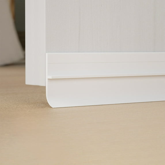 sdhkgrrt under $5 Door Seal, High Density Door Seal Weather Stripping,Self-Adhesive Insulating Tape for Doors,39in Door Draft Stopper Roll,Weatherproof Door Frame Seal,No Drill Door Bottom Sealer