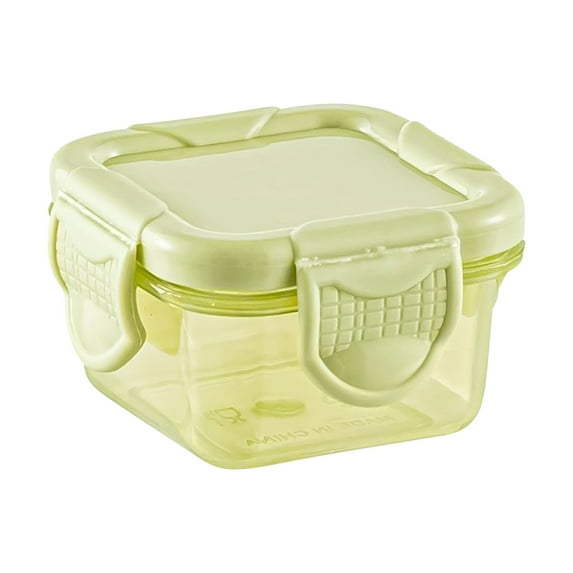 sdhkgrrt under $5 Food Storage Container, Food Storage Container, Sealed Fresh Box for Snacks, Baby Food Lunch Box with Lid, Kitchen Pantry Organization, Travel Portable Meal Prep