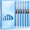 thumbnail image 1 of sdhkgrrt under $5 Liquid Gel Pens, Straight Liquid Ballpoint Pen Set,0.5mm Macaron Color Sign Pens,Fast Drying Exam Pens,High Capacity Ink Teen Pens,Waterproof Writing Supplies, 1 of 6