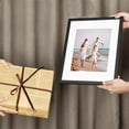 thumbnail image 1 of sdhkgrrt under $5 Photo Frame, 8x10 Inch Photo Frame, Tabletop and Wall Display Picture Frame, High Definition Glass Photo Holder, Spring Loaded Back for Easy Insert, Home and Office Picture Frame, 1 of 7