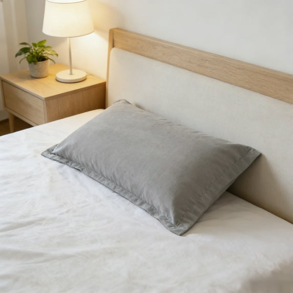 sdhkgrrt under $5 Pillowcase, Brushed Microfiber Pillowcase, Standard Size Non-Slip Pillow Cover, Moisture Wicking and Wrinkle Resistant, Soft Bedding Pillow Case, Single Pillow Protector