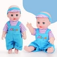 thumbnail image 1 of sdhkgrrt under $5 RebornBabyDoll, 13 Inch Realistic RebornBabyDoll,Soft Body Removable Arms Legs Doll with Clothes,Interactive Talking Sleeping Doll forGirls,Educational Role PlayToyfor, 1 of 7