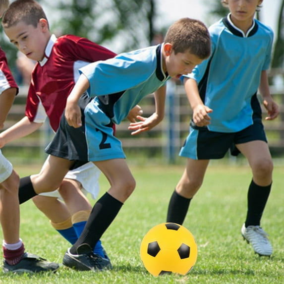 sdhkgrrt under $5 Silent Soccer Ball, Silent Soccer Ball Quiet Training,Indoor Practice Football,Children's Inflatable BallToy,Home Training Sports Ball,Noise Reduced Soccer Ball