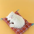 thumbnail image 1 of sdhkgrrt under $5 Simulation AnimalsToy, Simulation AnimalToy,Interactive Meowing Cat Plush,Realistic Sleeping Kitten,ChildrenEducational Gift,Desktop Decoration Doll, 1 of 3
