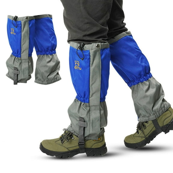 sdhkgrrt under $5 Snow Boot Covers, Snow Covers for Outdoor, Mountaineering Snow Shoe Covers, Waterproof Foot Covers for Women Men, Trekking Desert Sandproof, Leg Warmers Windproof, Winter Gear