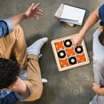 thumbnail image 1 of sdhkgrrt under $5 Tic Tac Toe Game, Noughts and CrossesKidsChildrenBoard Games,Educational Tic Tac Toe Game for Indoor Playing,Wooden Board Game forKidsLearning Development,Family Party Games, 1 of 4