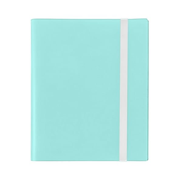 sdhkgrrt under $5 Trading Card Binder, 9-Pocket Trading Card Binder, 360 Side-Loading Card Album, Sports Card Collection Organizer, Football Baseball Card Holder, Trading Card Storage Novel