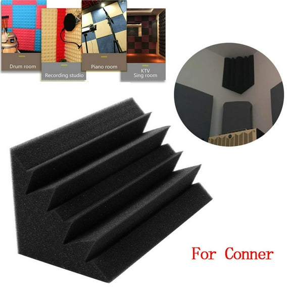 sdhkgrrt Acoustic Foam Panel, Soundproof Foam for Room and Studio, Flame Retardant Acoustic Sponge for Wall and Corner, Sound Absorption Foam for Music and Recording, Dense Sponge for Noise