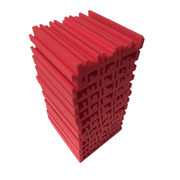 sdhkgrrt Acoustic Foam Panels, Soundproofing Foam, Acoustic Panels for Wall, Sound Insulation Sponge for Recording, Studio, Office, Home Theater, Music Room, Noise Control Panel