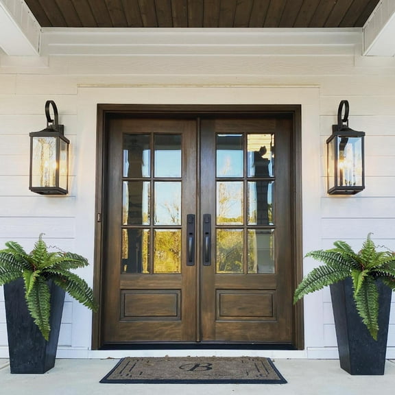 sdhkgrrt Artificial Fern Wall Decor, Large Persian Leaves Boston Fern, Realistic Green Faux Plants, Plastic Greenery for Home Office Wedding, Indoor Outdoor Decoration