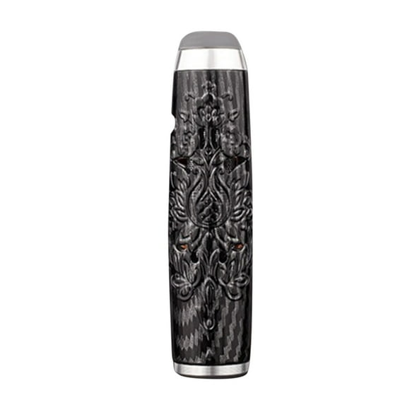 sdhkgrrt Ash Tray, Fly Ash Proof Stainless Steel Cylinder With Cover, Retro Wood Grain Design Metal Ashtray, Home Living Room Office Smoking Accessory Gift