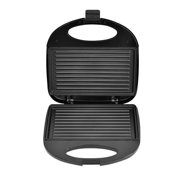 sdhkgrrt Bread Maker, 750W Double Sided Heating Sandwich Maker and Waffle Maker, Non-Stick Electric Grill Panini Press for Breakfast, Indoor Barbecue Machine for Home Kitchen Cooking