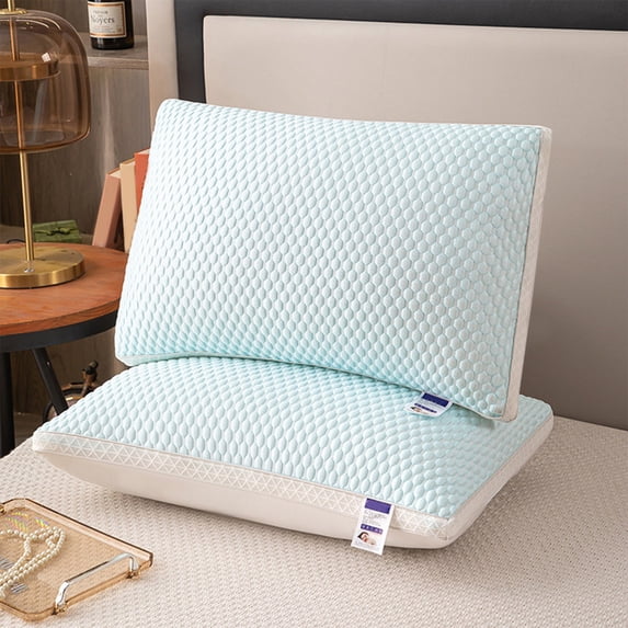 sdhkgrrt Cooling Firm Support Pillow, Cooling Gel Memory Foam Pillow, Hotel Quality Pillow For Stomach Sleepers, Supportive Firm Pillow For Hot Sleepers, Breathable Ergonomic Bed Pillow