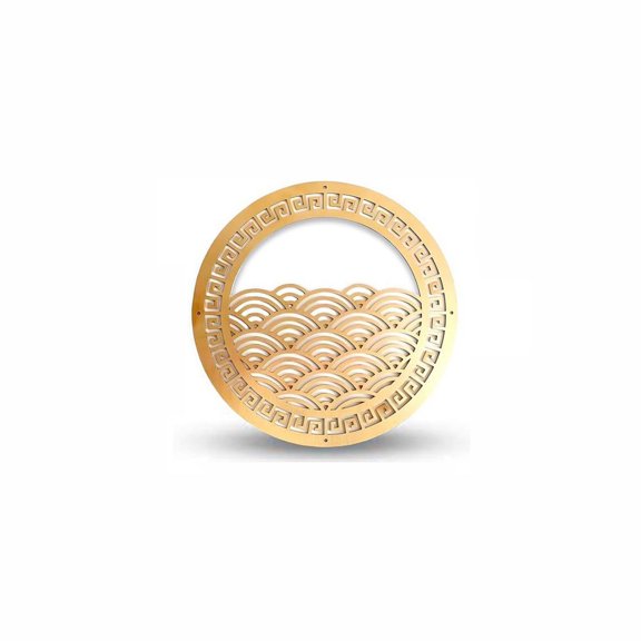 sdhkgrrt Copper Bath Purifier, Natural Water Purification Without Chemicals Copper Bath Tray, Eco Friendly Bathroom Water Oscillator for Clean Fresh Bath, Copper Bath Mat for Home Spa Relaxation and