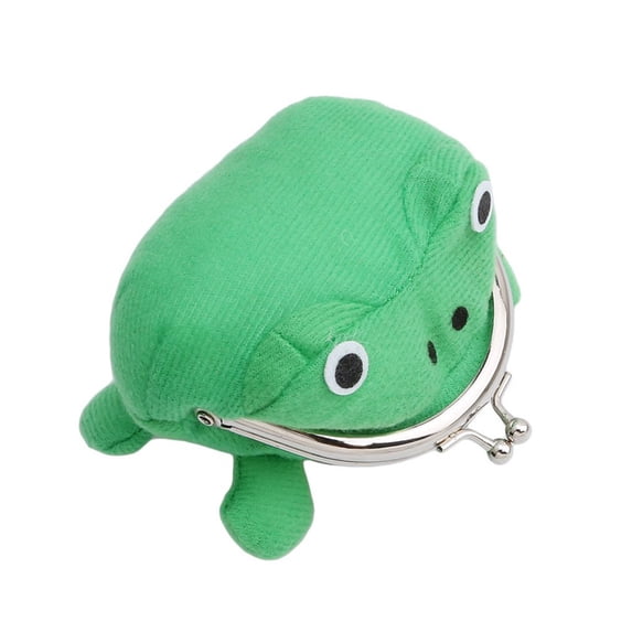 sdhkgrrt Frog Coin Bag, Cute Coin Bag Wallet, Frog Shaped Purse for Cosplay, Anime, Toy, Gift, Small Bag for Keys, Change, Fun, Unique Design, Lightweight, Portable