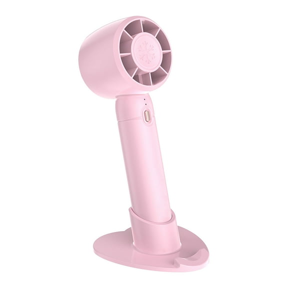 sdhkgrrt Handheld Mini Fan, Small Handheld Portable Fan, Dormitory Mini Desktop Silent Fan, Personal Cooling Fan with Turbo Blades, Three Speed Control, USB Rechargeable for Home Travel