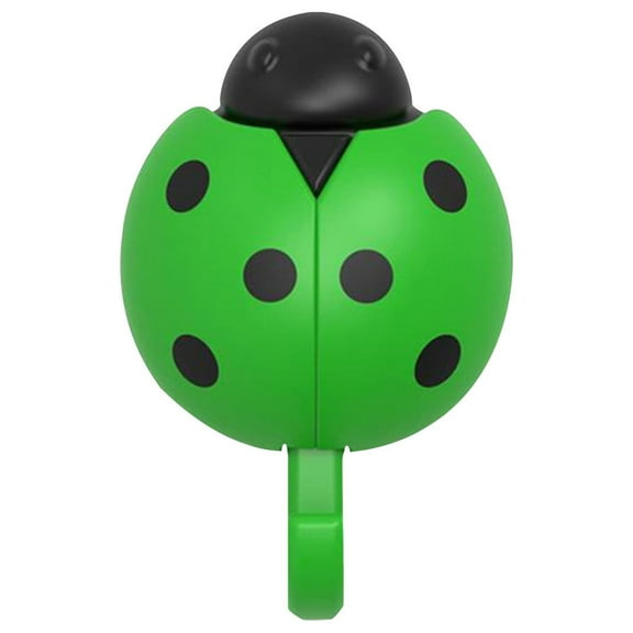 sdhkgrrt Ladybug Wall Hook, Multifunctional Insect Hook, Strong Adhesive Wall Hanging Organizer, Cute Ladybug Shaped Hook for Kitchen Bathroom, No Drill Storage Solution