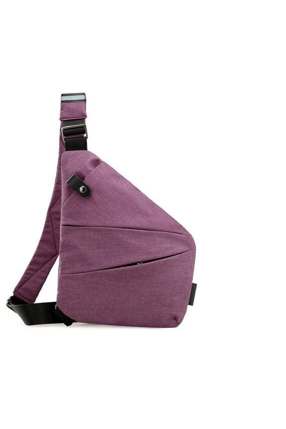 Large Capacity Shoulder Bag, Left Shoulder Bag Men, Large Capacity Chest Bag For Travel, Minimalist Sling Bag Everyday Carry, Tactical Crossbody Bag Outdoor Adventures