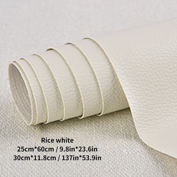 sdhkgrrt Leather Repair Patch, Self Adhesive Faux Leather Repair Tape for Furniture, 25cm x 60cm Large Fabric Patch for Sofa Car Seats, Instant Peel and Stick Repair Kit for Couch Jacket Scratches