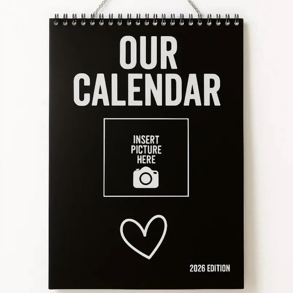 sdhkgrrt Memory Planner Calendar, Our Calendar, Year Wrapped In Memories, Monthly Planner, Meaningful Moments Calendar, Sentimental Gift for Couples Families Organization