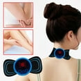 thumbnail image 1 of sdhkgrrt Mini Cervical Massager, Smart Mini Cervical Massager, Portable Neck Pain Relief Device, Usb Rechargeable Muscle Stimulator, Tens Therapy For Home Office Use, 1 of 9