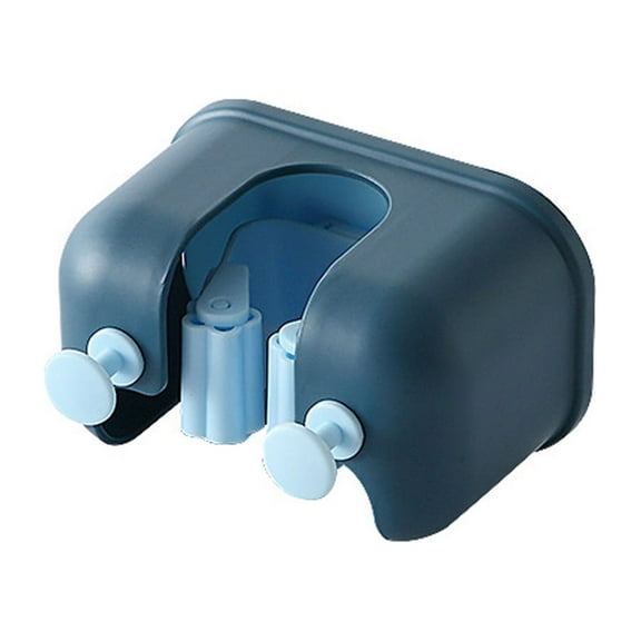 sdhkgrrt Mop Storage Rack, Mop Holder, Wall Mounted Broom Storage Rack, Seamless Hanging Hook for Bathroom, Kitchen, Garage, Utility Room, Laundry Room Organization, No Damage Installation