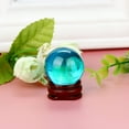 thumbnail image 1 of sdhkgrrt Natural Quartz Healing Sphere, Natural Quartz Crystal Healing Sphere 30mm, Feng Shui Decor Crystal Ball For Home Office Desk, Positive Energy Meditation Zen Decor, 1 of 3