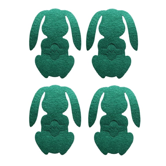 sdhkgrrt Party Cutlery Bag, Easter Cutlery Bag Set, Festive Party Cutlery Decoration, Holiday Tableware Bag for Dining, Decorative Utensil Holder for Celebration, Cloth Cutlery Pouch for Gathering