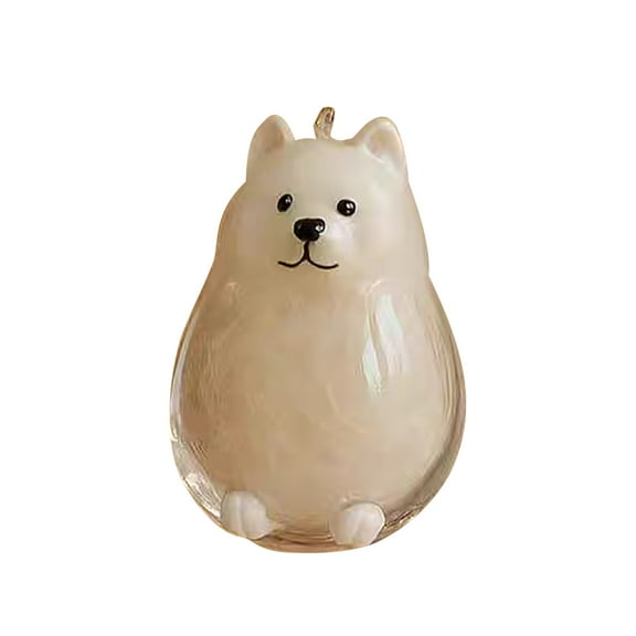 sdhkgrrt Pet Hair Storage Box, Transparent Keepsake Box for Pet Owners, Cute Animal Capsule Pendant Decorative Gift, Acrylic Memory Box for Dog Cat Hair Mementos Home Decor