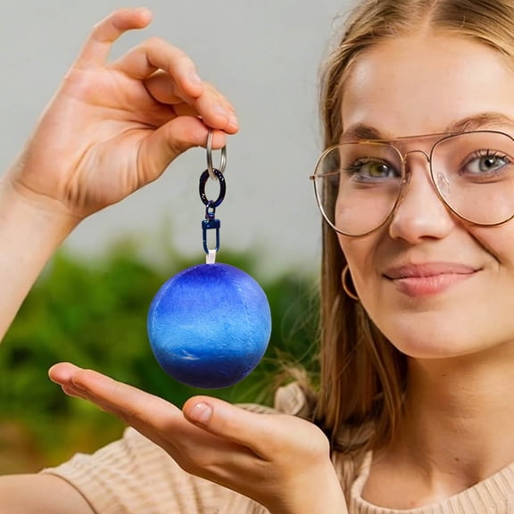 sdhkgrrt Planet Toy Pendant, Toy of the Earth Moon Sun Planets for Children, Hanging Pendant Ornament for Bag Key Christmas Tree, Soft Fabric Hanging Toy for Space Enthusiasts