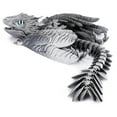 thumbnail image 1 of sdhkgrrt Printed Articulated Set Crystal, 3d Printed Articulated Dragon Crystal Ornament, Flexible Joints FidgetToyFor Stress Relief, Unique Dragon Egg Desk Decor Gift, 1 of 2