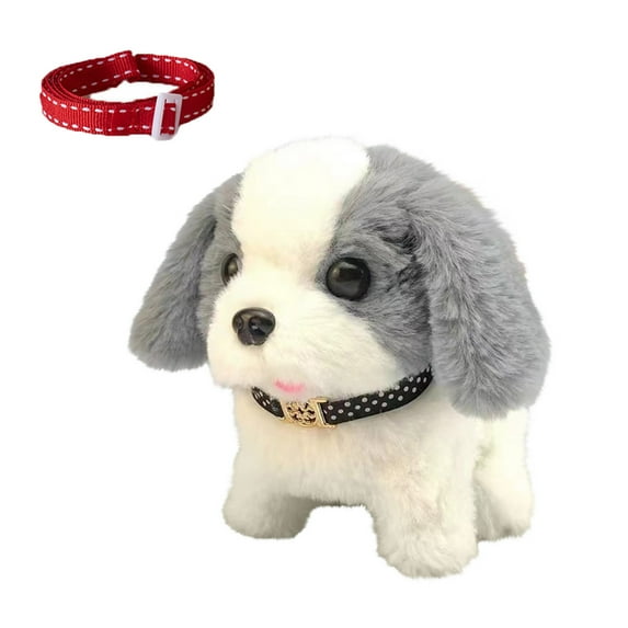 sdhkgrrt Realistic Interactive Robot Puppy, Interactive Robotic PuppyToy, Realistic Walking Barking Robotic Dog, 2025 Pet Companion ForKidsAdults, Lifelike Tail Wagging Robotic Pet