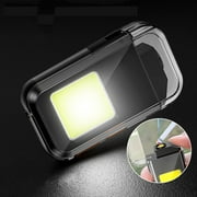 sdhkgrrt Rechargeable Windproof Lighter, Lighter Flashlight, Multi Functional High Brightness Lighter, Portable Rechargeable Waterproof Lighter, COB Side Lamp for Camping, Windproof Ignition Tool