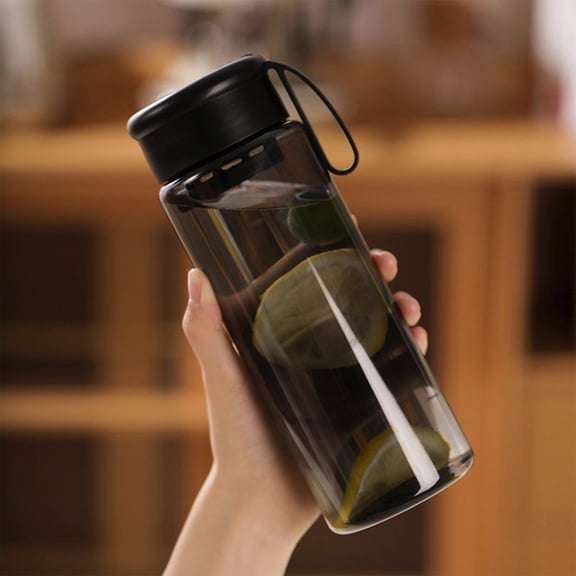 sdhkgrrt Reusable Water Bottle, Leakproof Clear Plastic Sports Bottle For Gym Travel, BPA Free Water Bottle For Running Hiking Cycling, Liter Large Capacity Water Bottle For Outdoor Activities