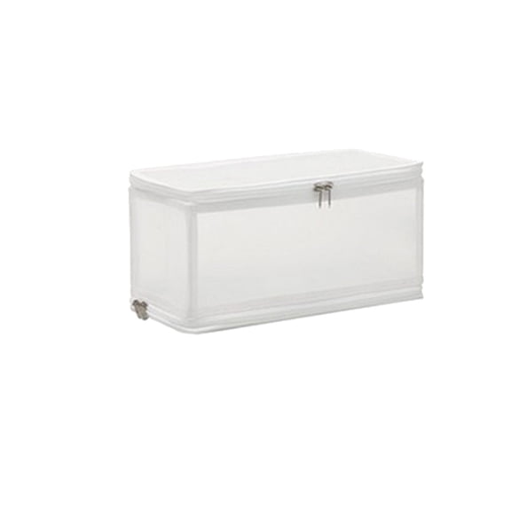 sdhkgrrt Storage Box, PP Transparent Organizer, 7-Piece Set for ClothingToysQuilts, Household Sorting And Storage Container, Home Organization for Bedroom Closet Office